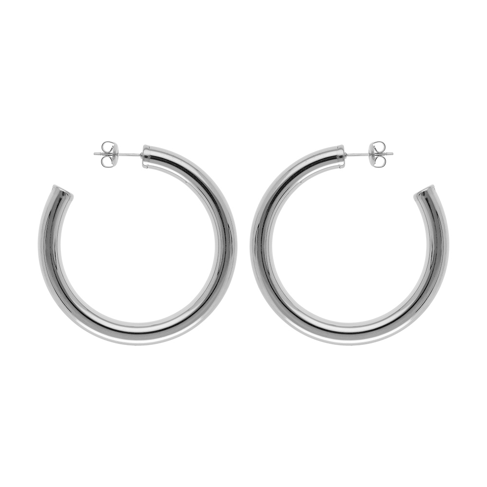 Cr�oles en acier tube 6x50mm - Vue 1