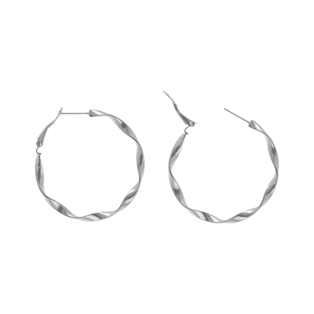 Cr�olesen acier torsades 40mm tige et clapet - Vue 1