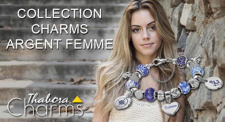 Bracelet Charms Argent Femme