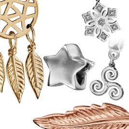 Charms Argent Objets