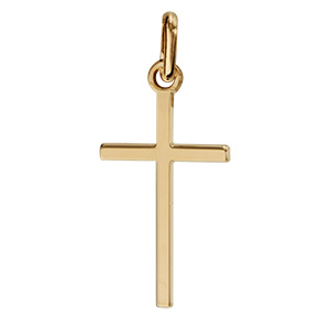 Pendentif croix fine grand mod�le