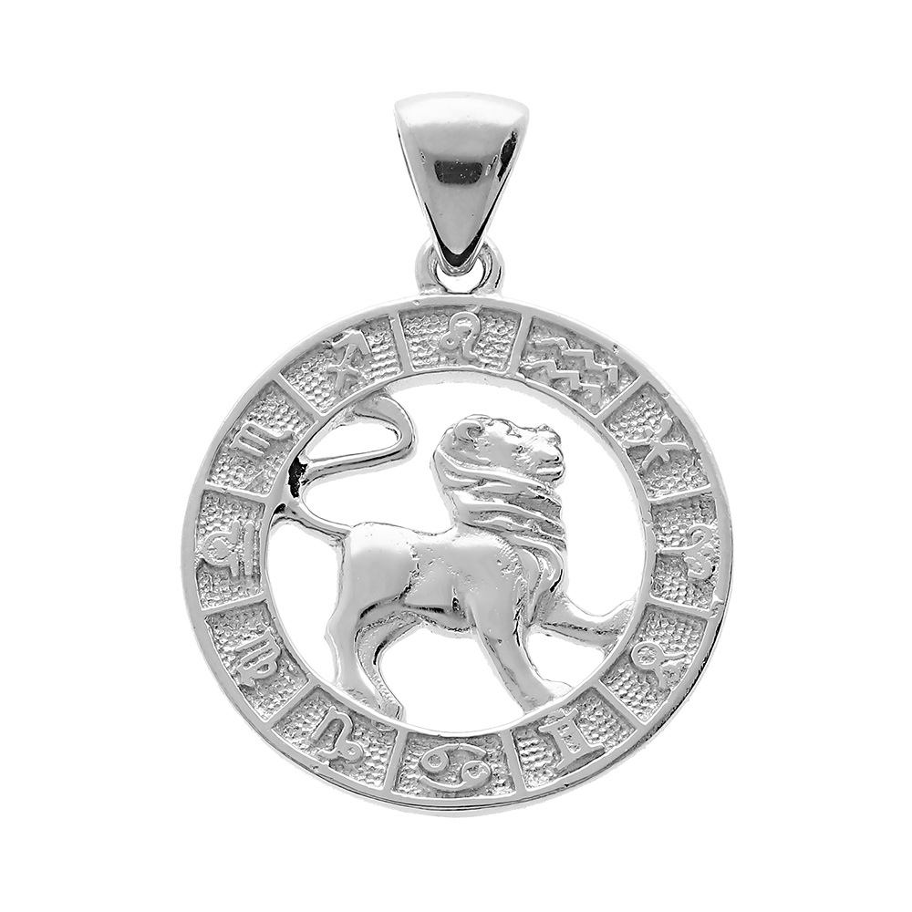 Pendentif Signe Du Zodiaque Lion main image 1