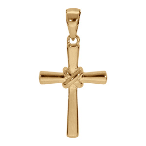 Pendentif en vermeil croix - 20x14mm