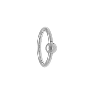 Piercing oreille en acier anneau Hélix, Tragus, Daith, Rook - Vue 1