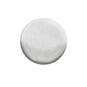 Pin\'s en argent rond diamtre 15mm  graver - Vue 1