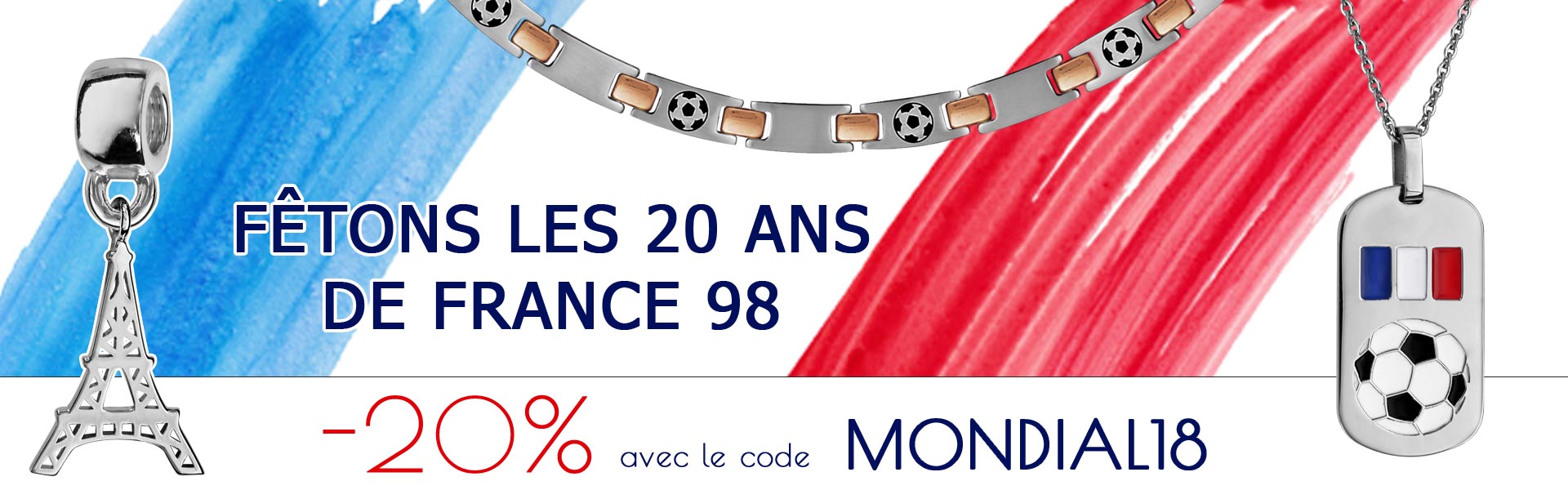 -20% sur votre commande pour la coupe du monde