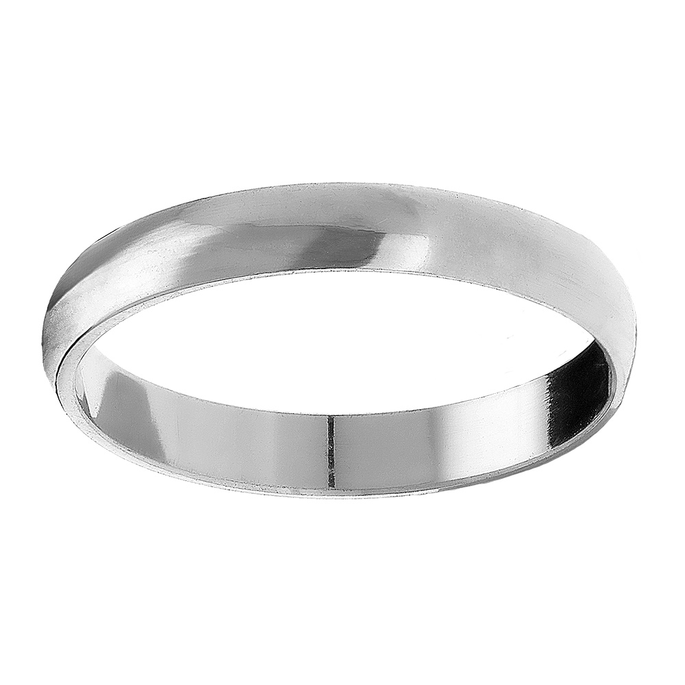 Alliance demi-jonc en acier 3mm