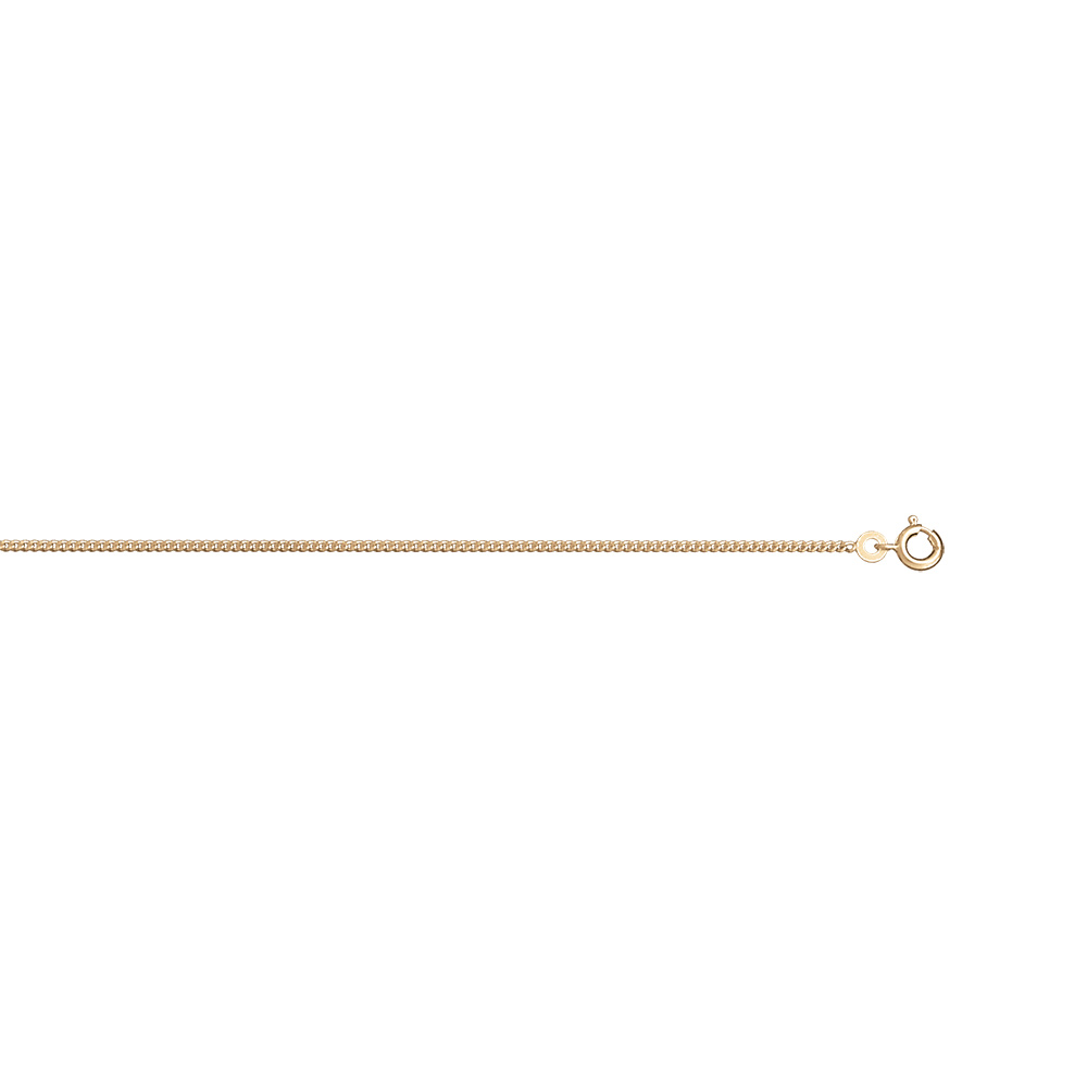 Chaîne  en vermeil maille gourmette 1.8mm   - 40cm