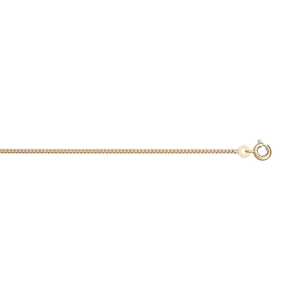 Chaîne  en vermeil maille gourmette 1.8mm  - 45cm