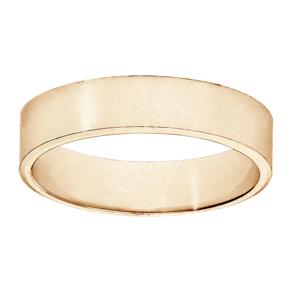 Alliance ruban en vermeil 5mm Alliance ruban en vermeil 5mm