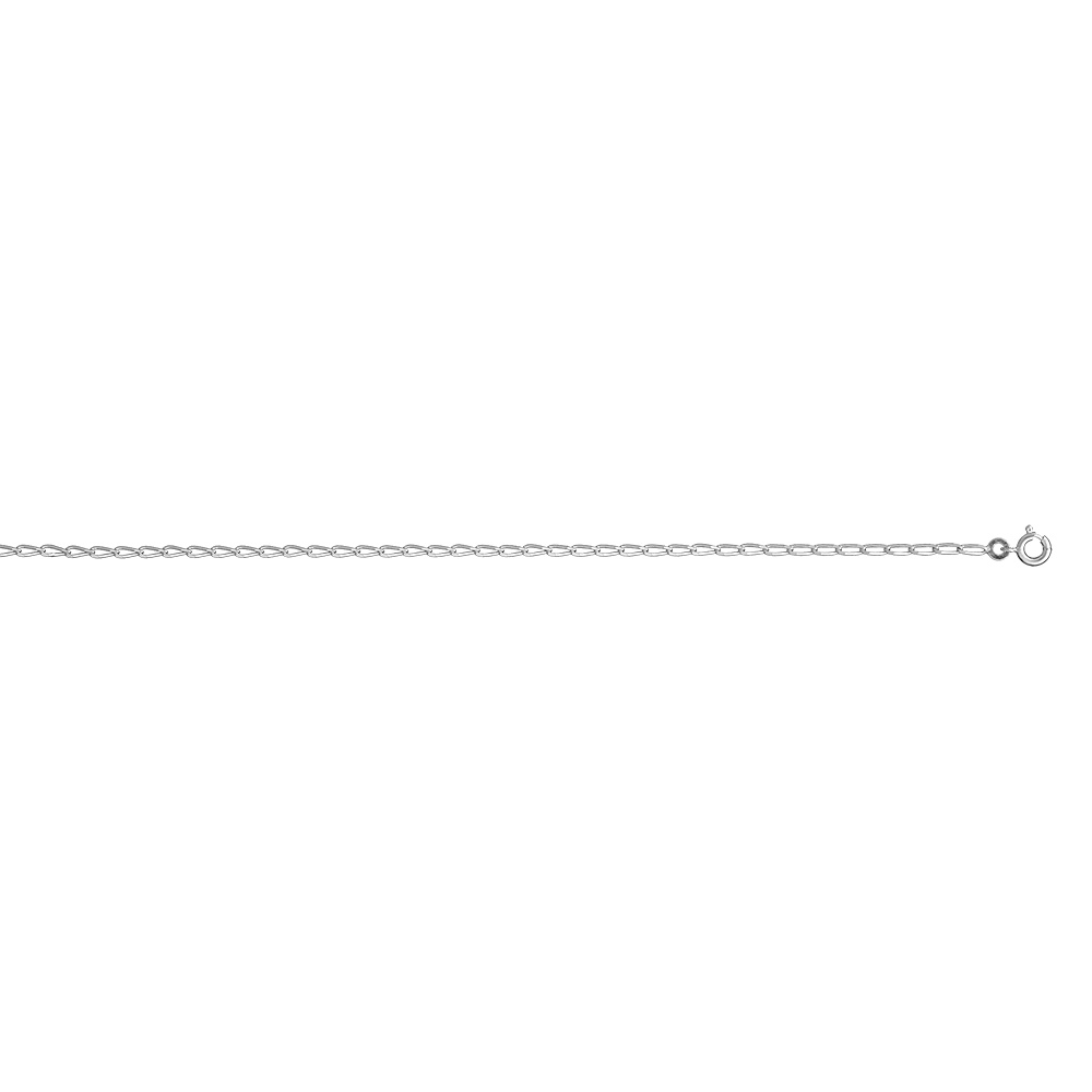Bracelet en argent cha�ne maille cheval largeur 1,8mm et longueur 18cm - Vue 2