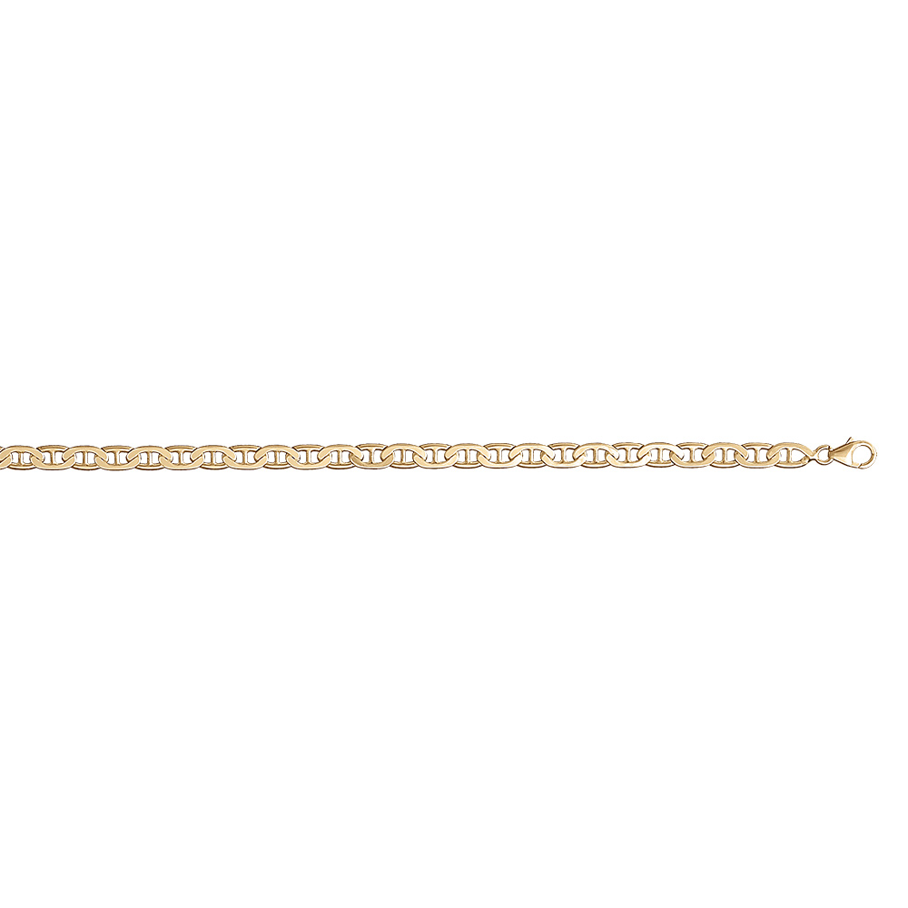 Cha�ne en vermeil maille marine 6,5mm  - 55cm - Vue 2