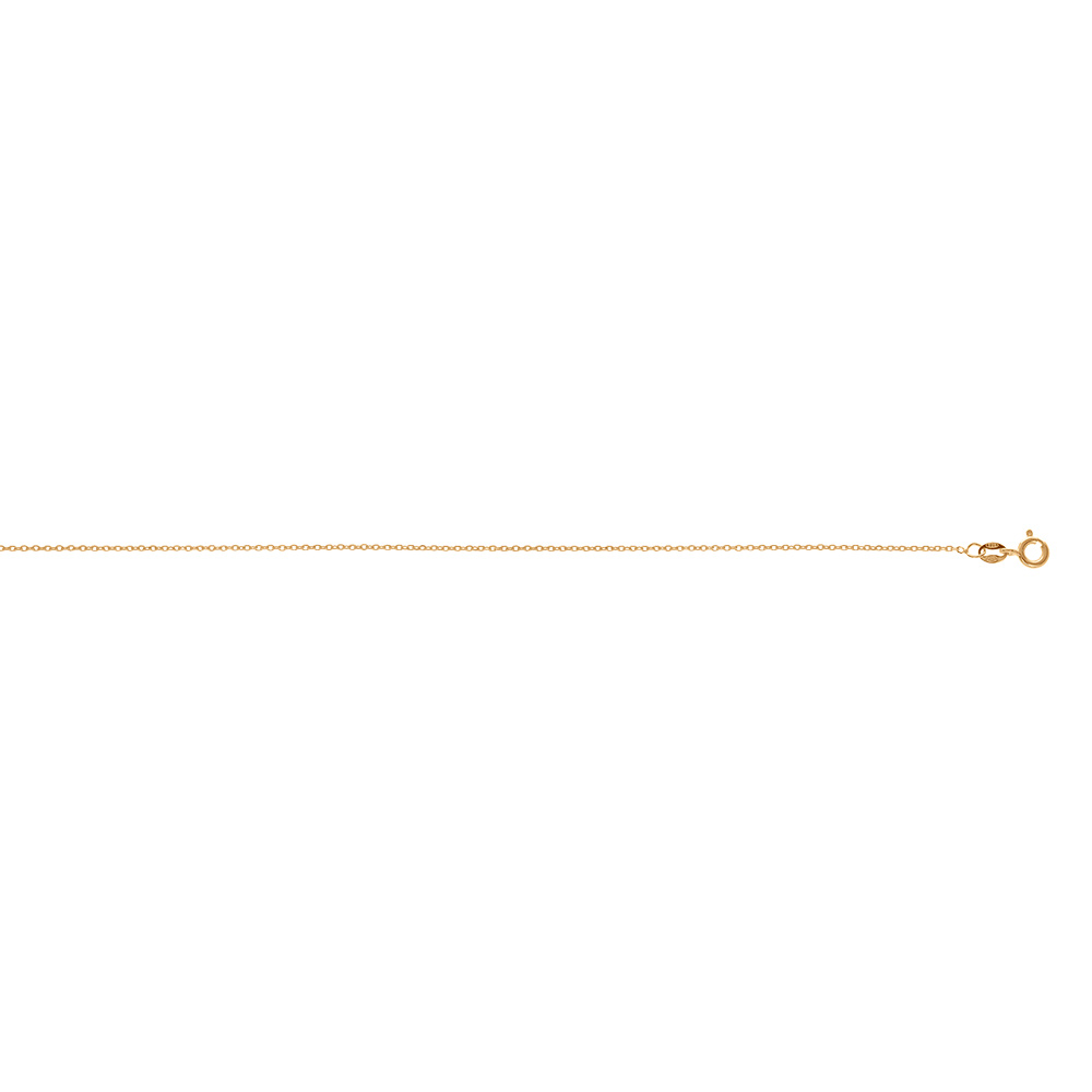 Cha�ne for�at en vermeil 1mm - 42cm - Vue 2