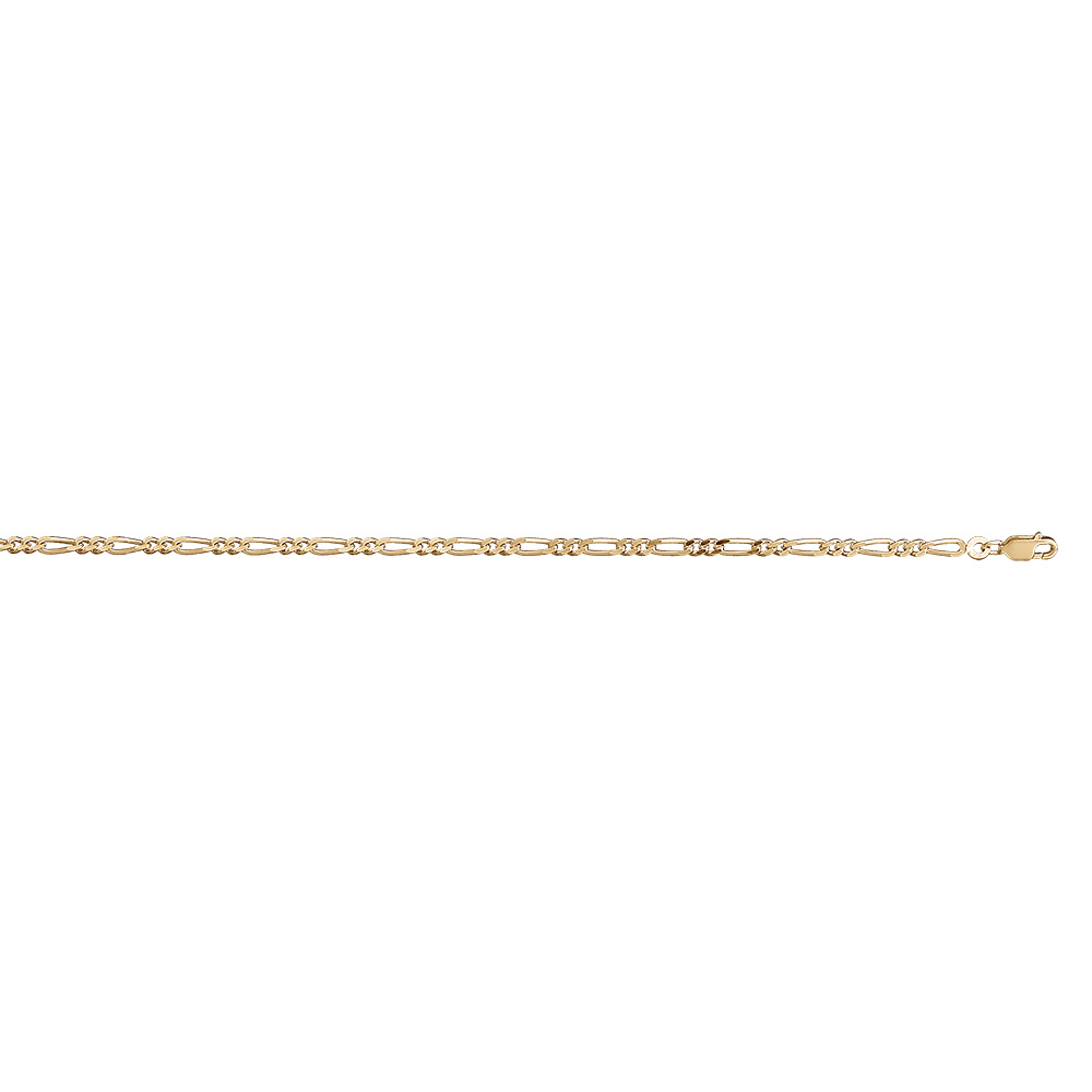 Cha�ne en vermeil 1+2  3mm - 50cm - Vue 2