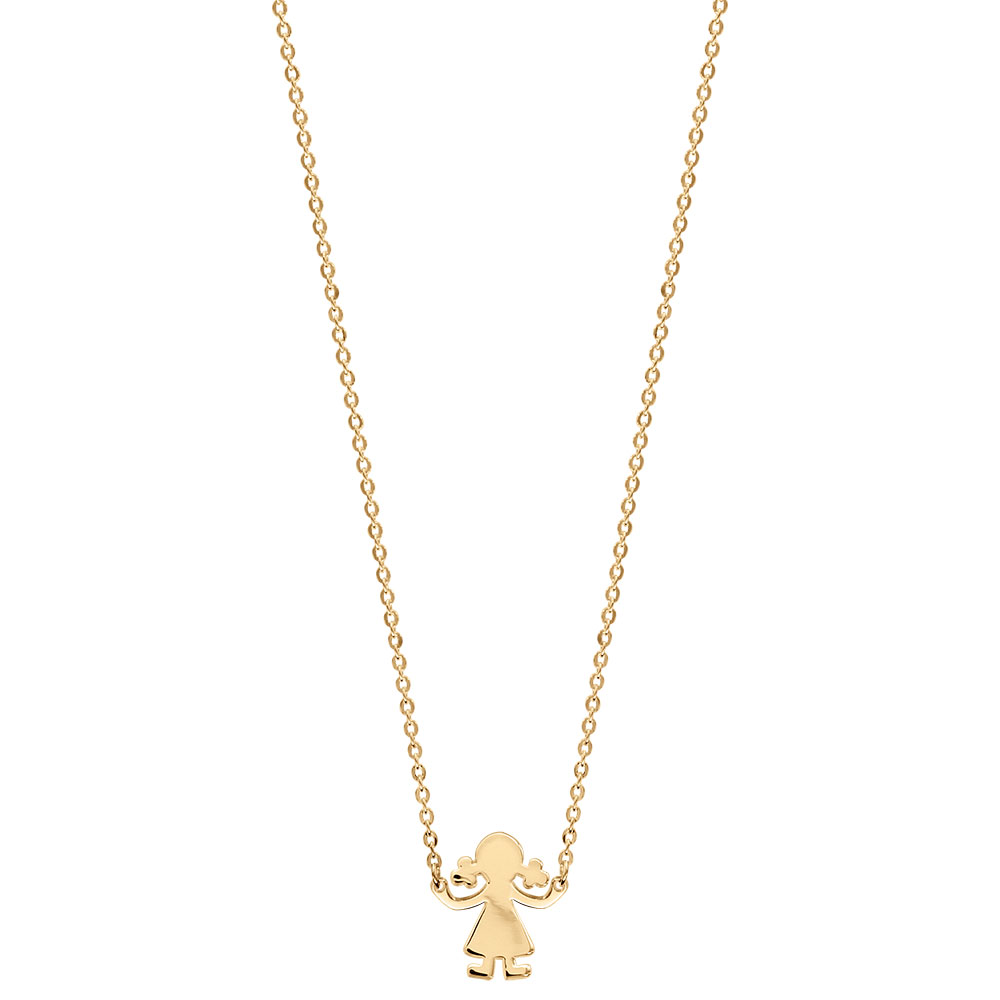 Collier en vermeil passive fille 40+4cm - Vue 2