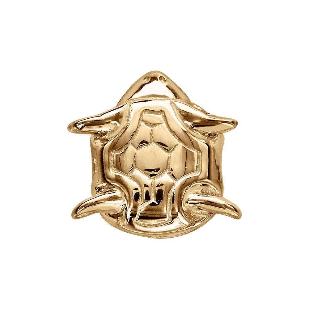 Charms coulissant en vermeil tortue - Vue 3