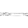 Gourmette en argent maille Hawa 1+1 largeur 6mm et longueur 18cm