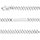 Gourmette en argent maille serre largeur 5mm et longueur 18cm