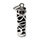 Pendentif en argent Tiki avec motif Chance