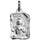 Pendentif en argent brillant parchemin zodiaque Balance