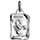 Pendentif en argent brillant parchemin zodiaque Scorpion
