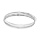 Bracelet semainier en argent rhodié longueur 65mm