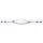 Gourmette bb plaque ovale argent, rsine multicolore dgrad bleu, rglable de 13cm  15cm