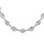 Chane en argent maille grains de caf largeur 6mm et longueur 55cm