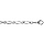 Chane en argent mailles 1+1 largeur 4mm et longueur 45cm