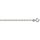 Bracelet en argent chane maille cheval largeur 1,8mm et longueur 18cm