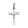 Pendentif croix en argent rhodi Jsus sur la croix petit modle - 20mm X 13mm