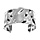 Bracelet rigide en acier froiss - largeur 30mm