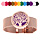 Bracelet maille milanaise PVD rose diffuseur de parfum mdaillon arbre de vie - 21cm rglable