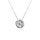 Collier en acier fleur 16mm - 40+4cm