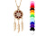 Collier Bola diffuseur de parfum attrape rve et fleur PVD jaune - rglable 60  100cm