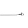 Chane en acier gourmette 1.9mmde large et  45cm de long