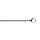 Chane en acier gourmette 2.2mmde large et  50cm de long