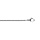 Chane en acier maille forcat 2.3mm de large et longueur de 55cm