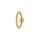 Piercing oreille en acier dor anneau avec boule  Hlix, Tragus, Daith, Rook