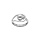 Bague en acier avec boule