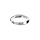 Alliance demi-jonc en acier 3mm