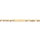 Gourmette  en vermeil maille figaro 1+3 hawai 5mm - 18cm