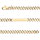 Gourmette en vermeil  prestige 5mm - 18cm