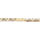 Gourmette en vermeil maille 1+3 4mm diamante etoile - 18cm