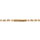 Gourmette enfant en vermeil maille 1+1 3mm - 16/14cm