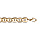 Chane en vermeil maille marine 6,5mm  - 55cm