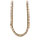 Collier en vermeil maille palmier - 40cm