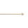 Chane en vermeil maille gourmette 1.8mm  - 50cm