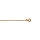 Chane en vermeil maille forcat 1mm  - 40cm