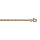 Chane en vermeil 1+1  2mm  - 45cm